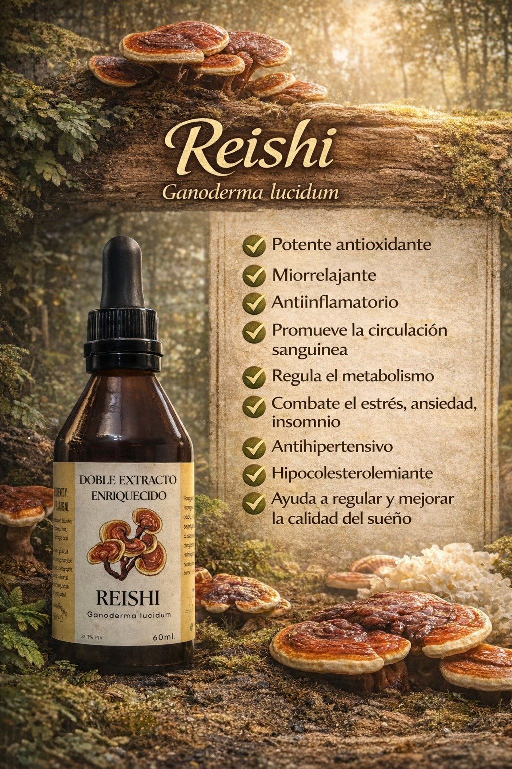 Reishi (Ganoderma Lucidum)